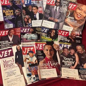Assorted JET Magazines Collection